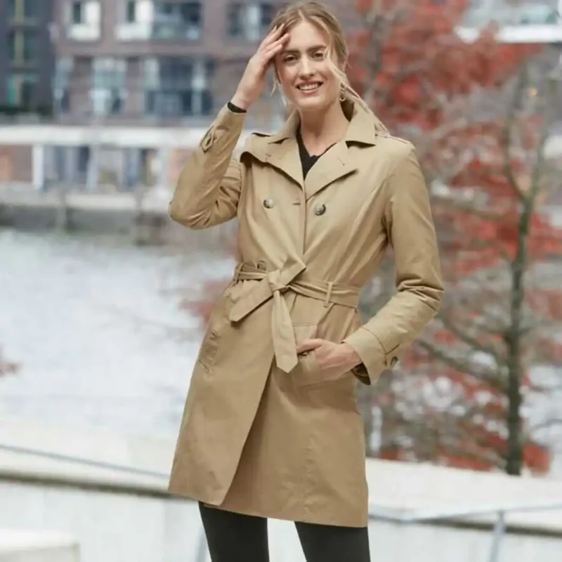 بارانی آستردار کرم