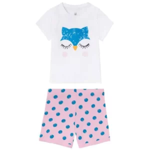 ست تیشرت و شلوارک جغد