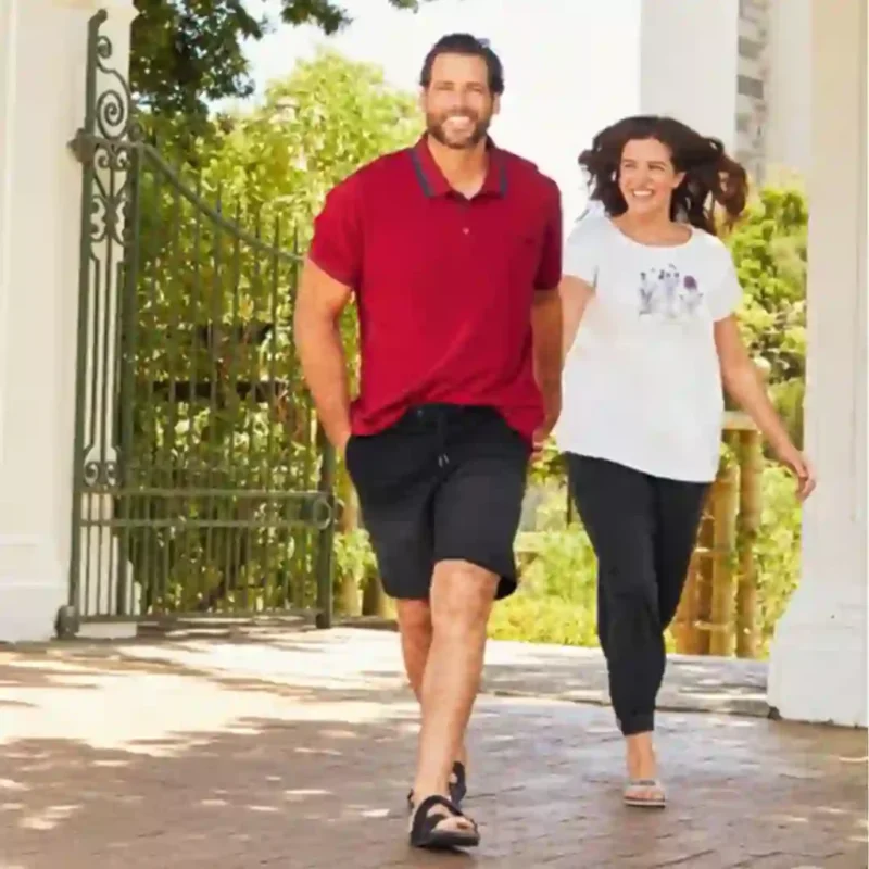 شلوارک مردانه جین زغالی کمرکش بندی لیورجی LIVERGY