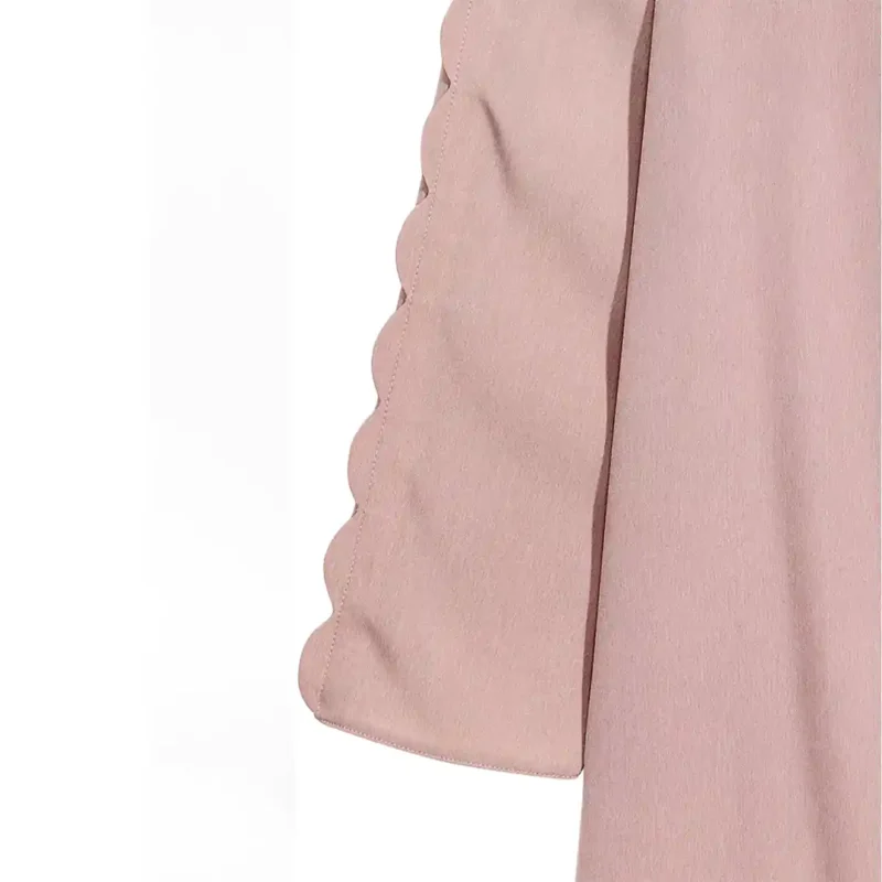 پیراهن مجلسی آستین بلند صورتی اچ اند ام