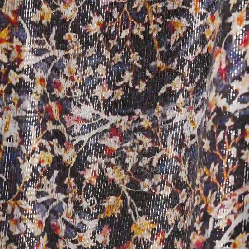 پیراهن مجلسی آستین کلوش مشکی اچ اند ام H&M