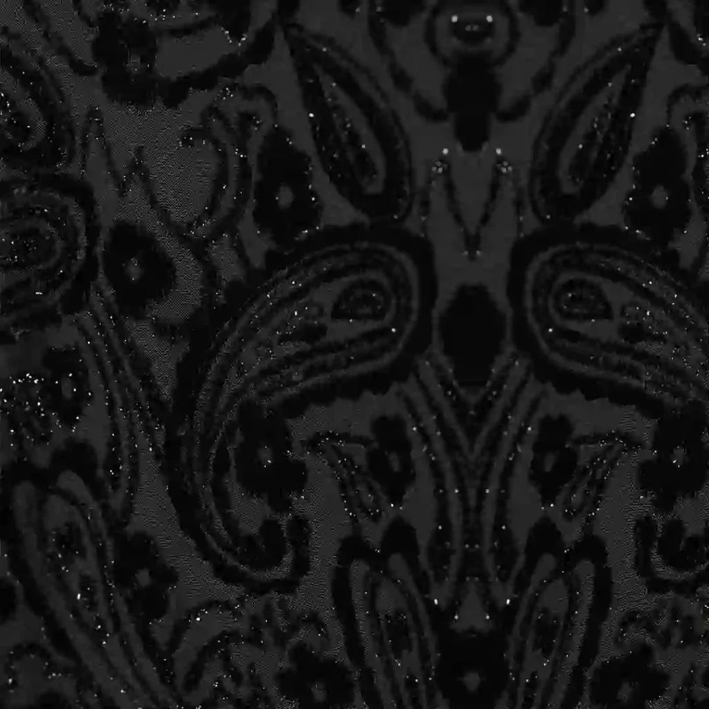 پیراهن مجلسی مخمل مشکی اچ اند ام H&M