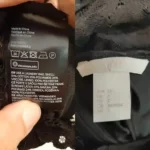 پیراهن مجلسی دانتل گیپور مشکی اچ اند ام H&M