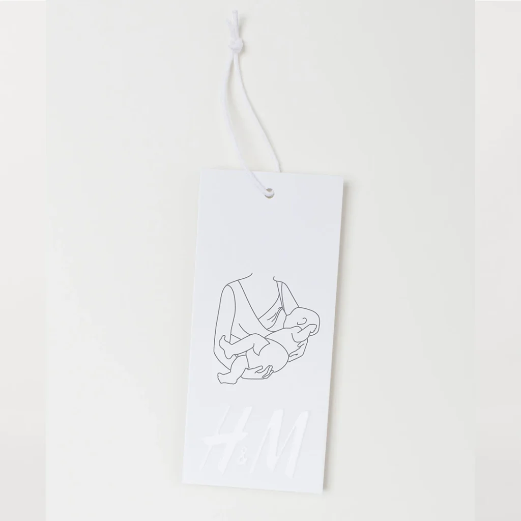 پیراهن شیردهی آستین کلوش زرشکی اچ اند ام H&M