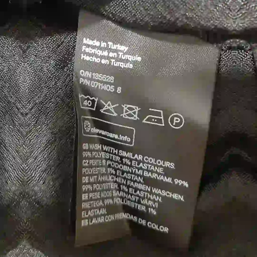 پیراهن یقه انگلیسی مشکی اچ اند ام H&M