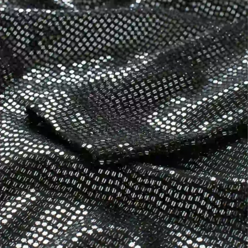 پیراهن مجلسی پولکدوزی سورمه ای اچ اند ام H&M