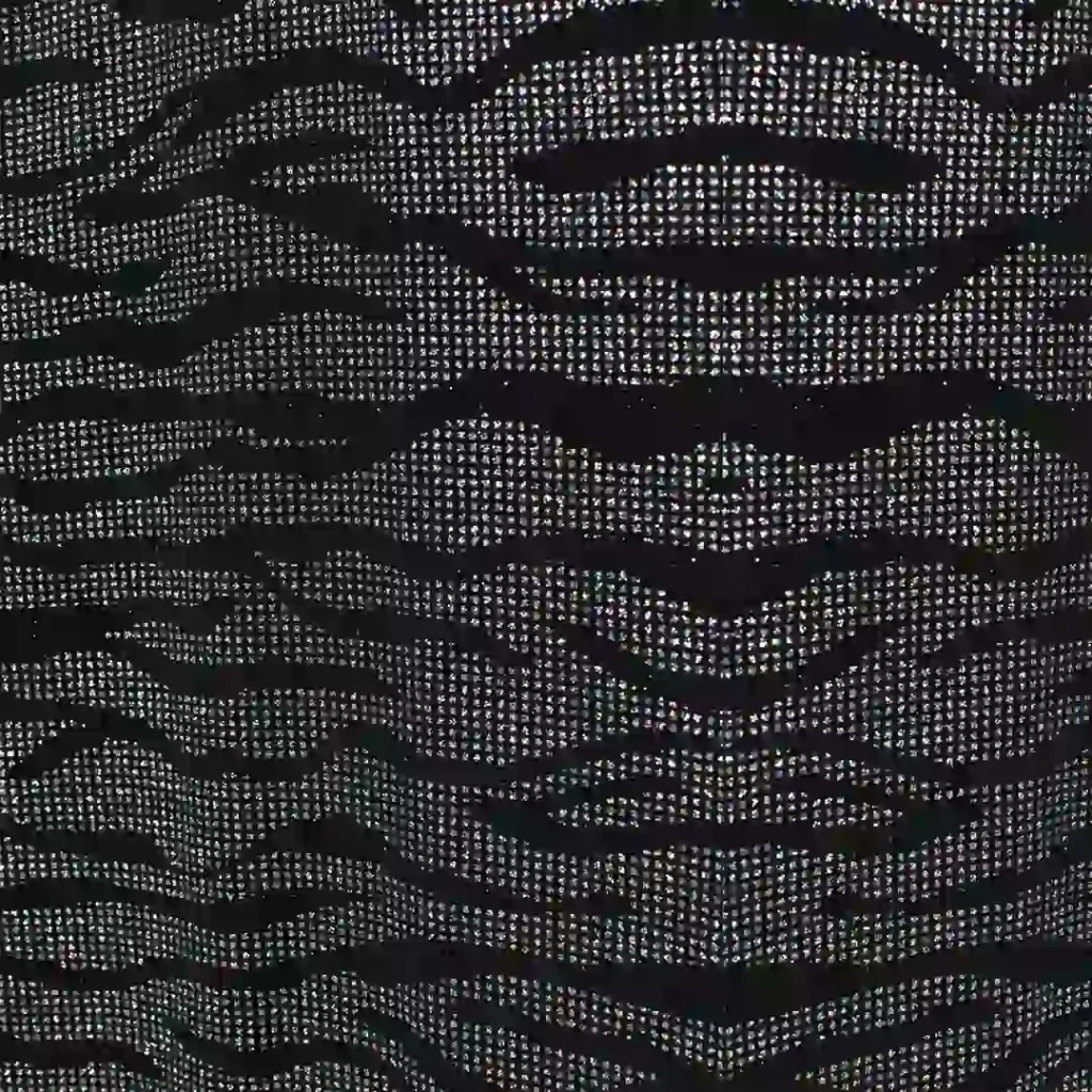 پیراهن مجلسی طرح زبرا مشکی اچ اند ام H&M