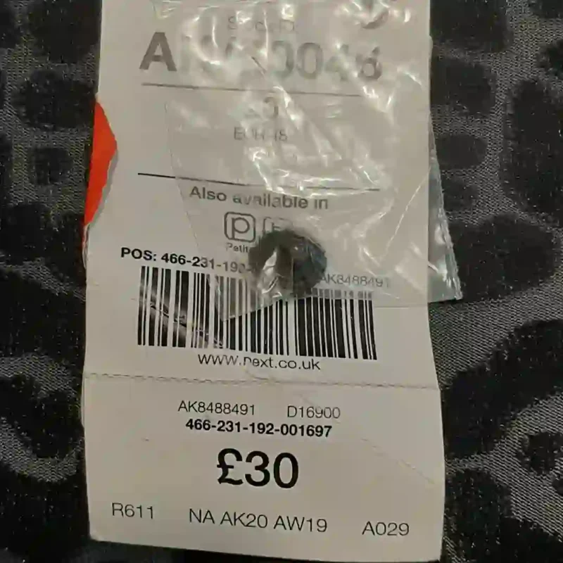 پیراهن مخمل آستین بلند مشکی نکست