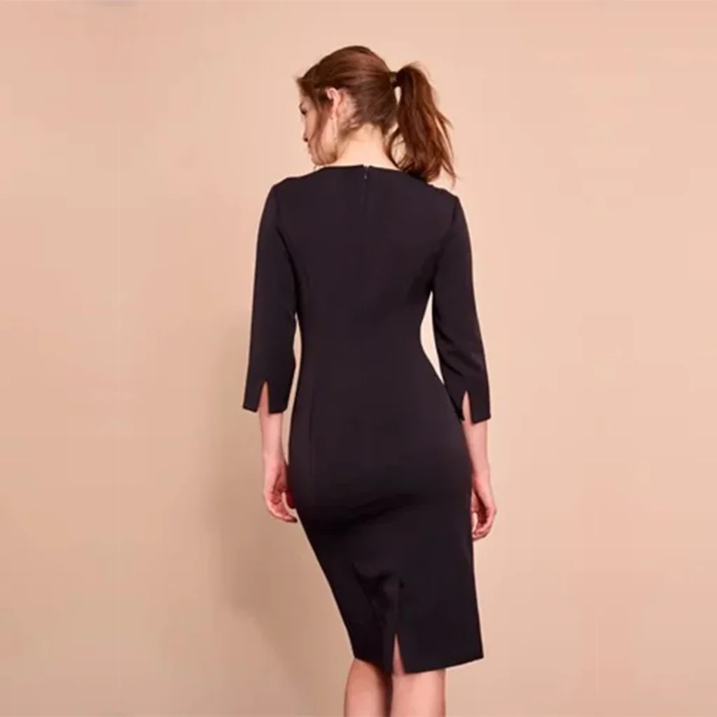 پیراهن آستین بلند مشکی نکست