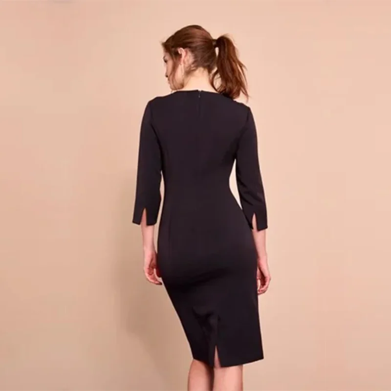 پیراهن آستین بلند مشکی نکست