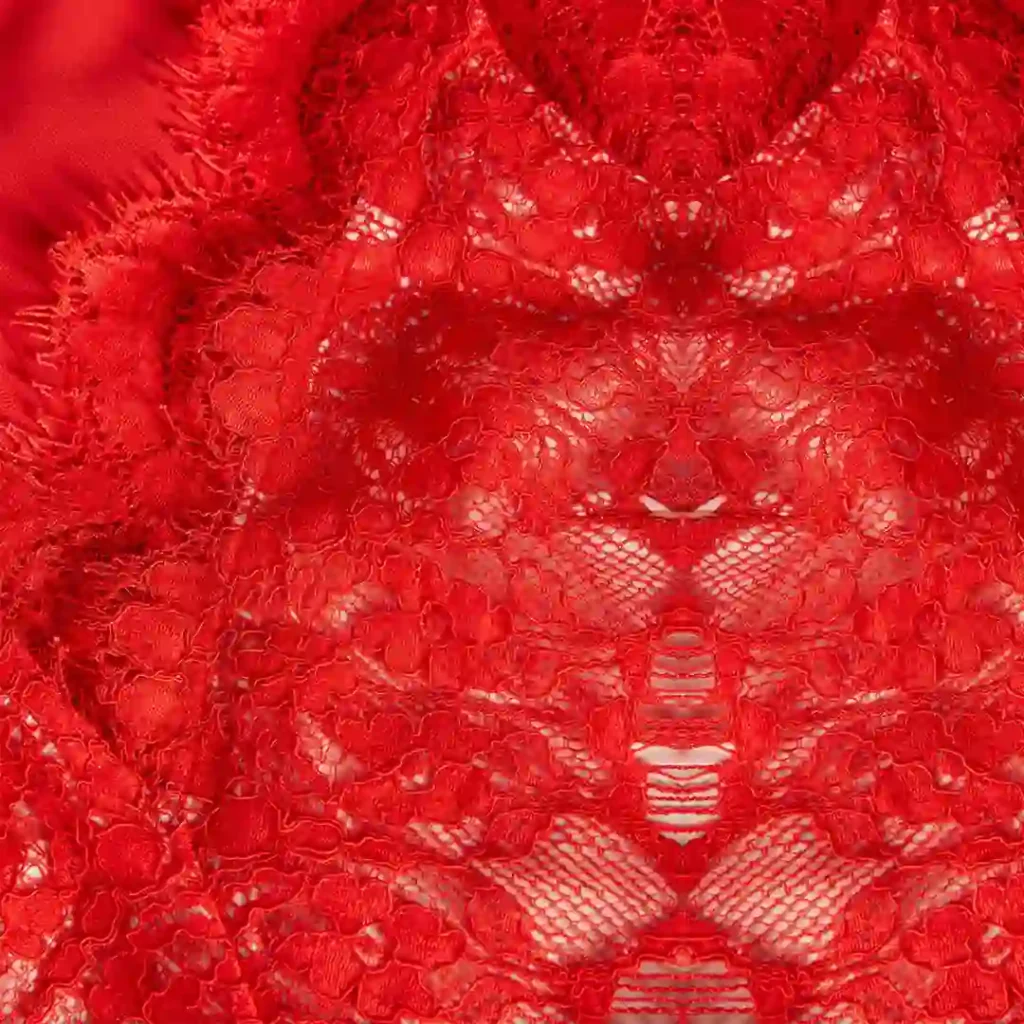 پیراهن مجلسی ماکسی دانتل قرمز نکست