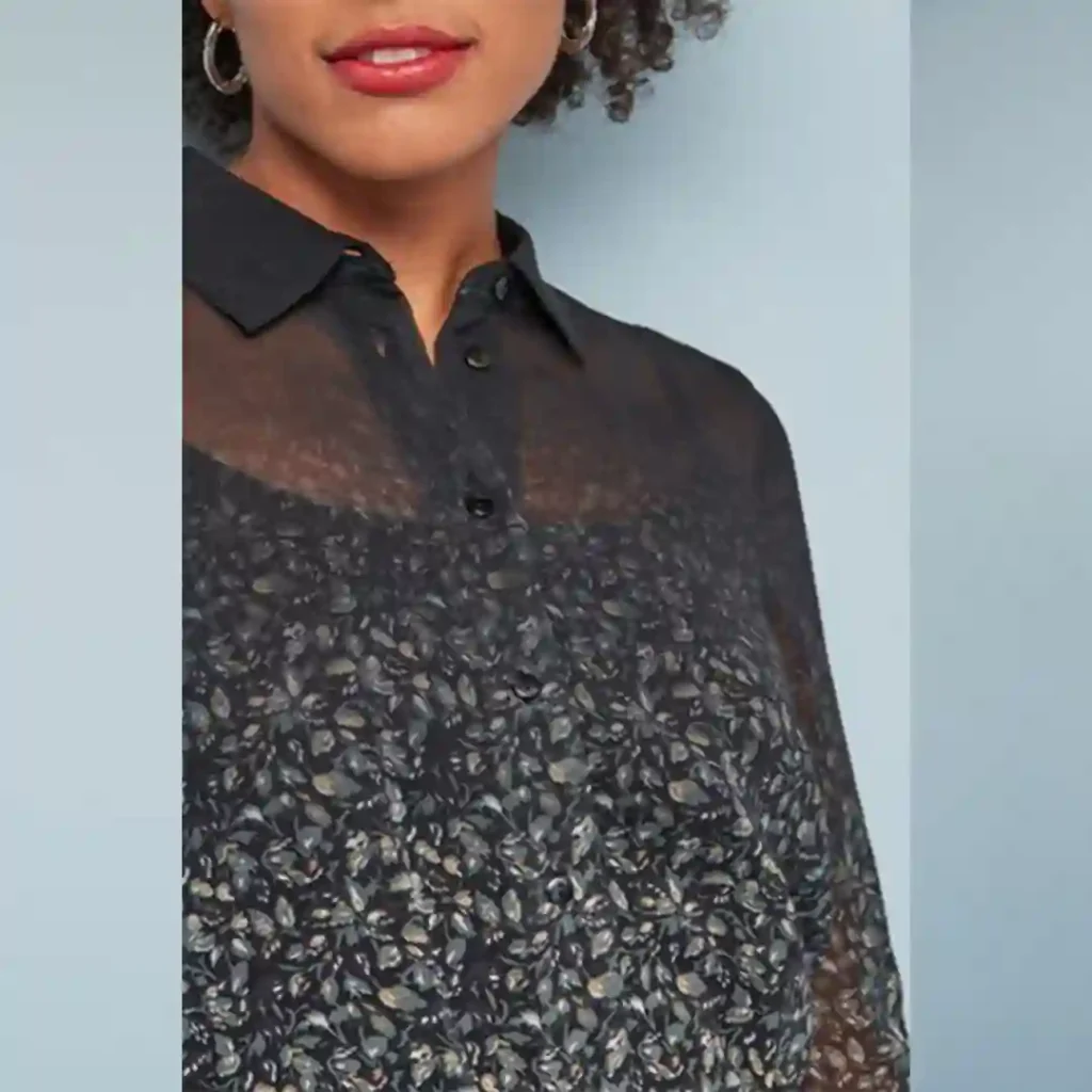 تونیک گلدار مشکی نکست NEXT