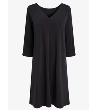 پیراهن مجلسی آستین چاک دار مشکی نکست NEXT