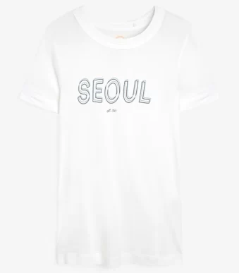 تیشرت SEOUL سفید نکست NEXT