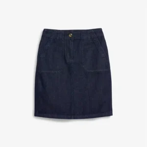 دامن کوتاه جین سورمه ای تیره نکست NEXT