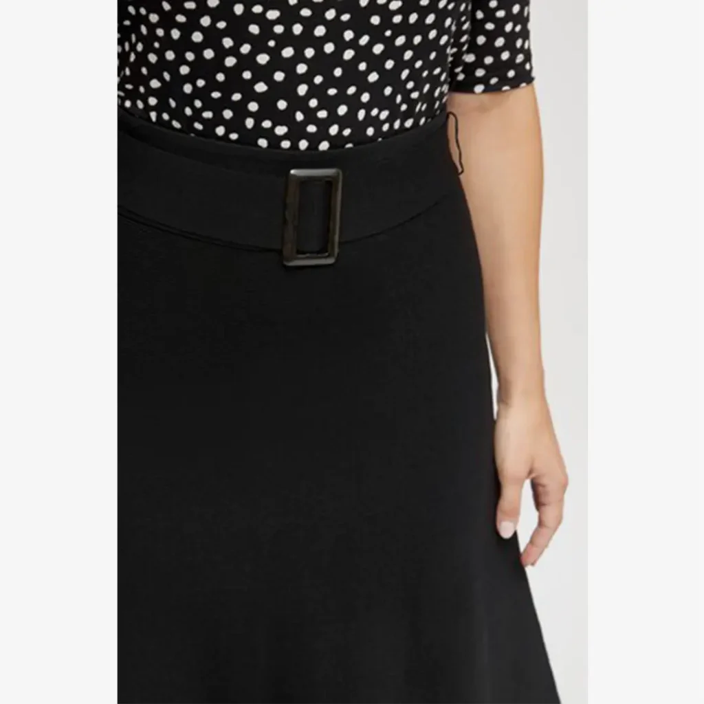 دامن بلند نخی مشکی نکست NEXT