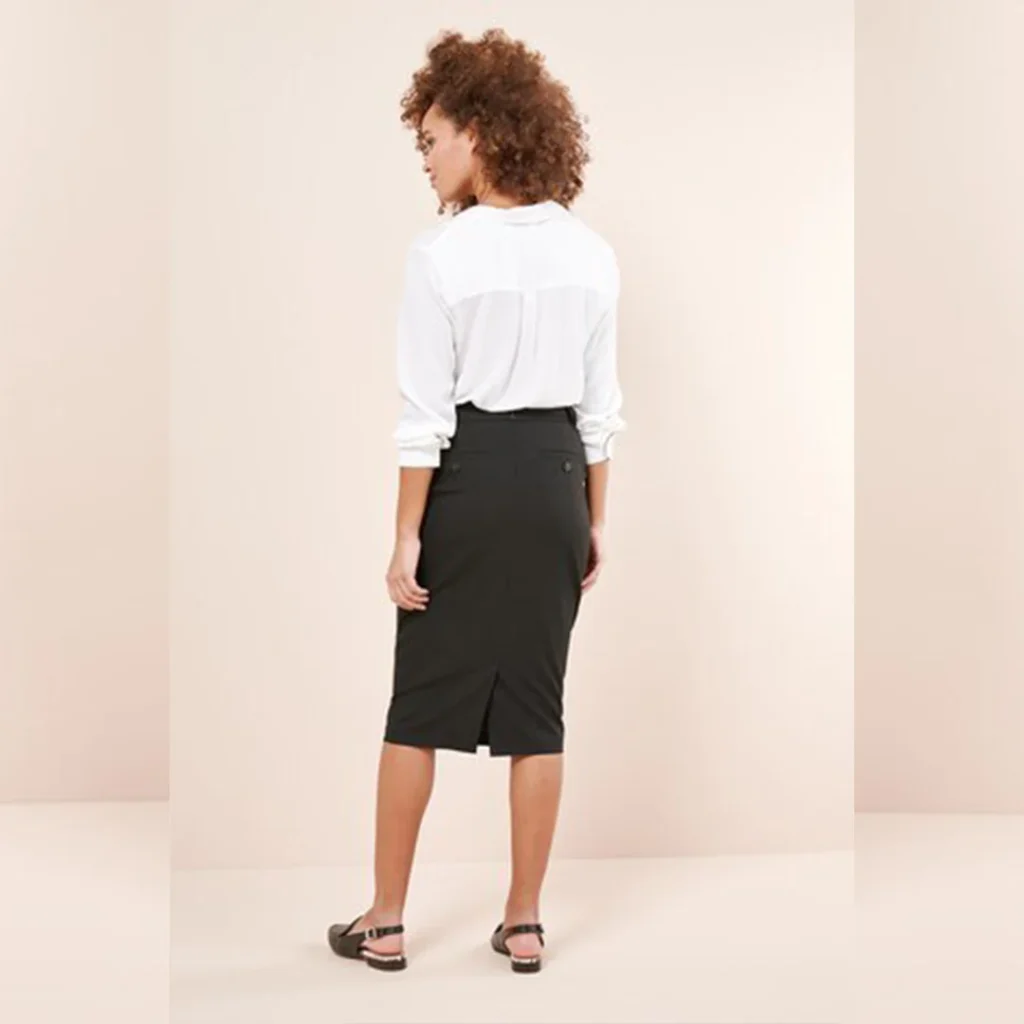 دامن میدی قلمی مشکی نکست NEXT