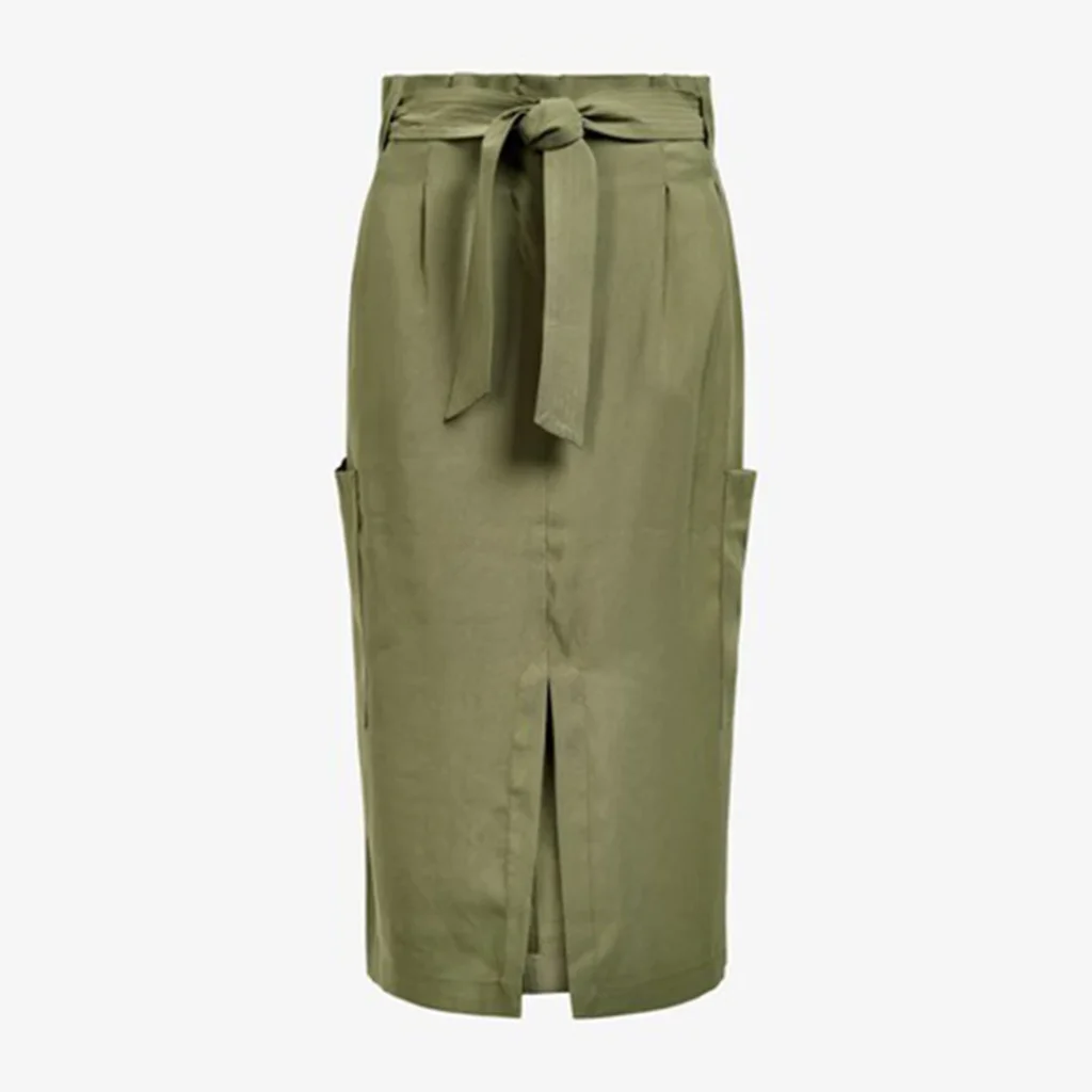 دامن بلند جیبدار سبز ارتشی نکست NEXT
