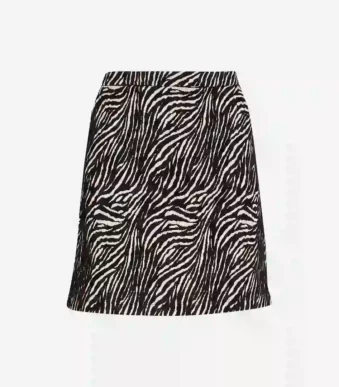 دامن کوتاه طرح زبرا مشکی نکست NEXT