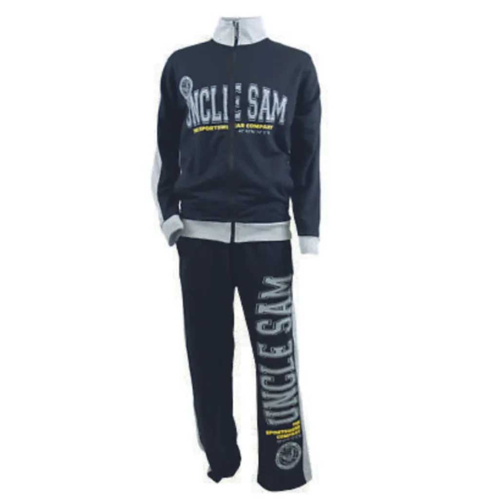 ست سویشرت شلوار پلار مشکی آنکل سم