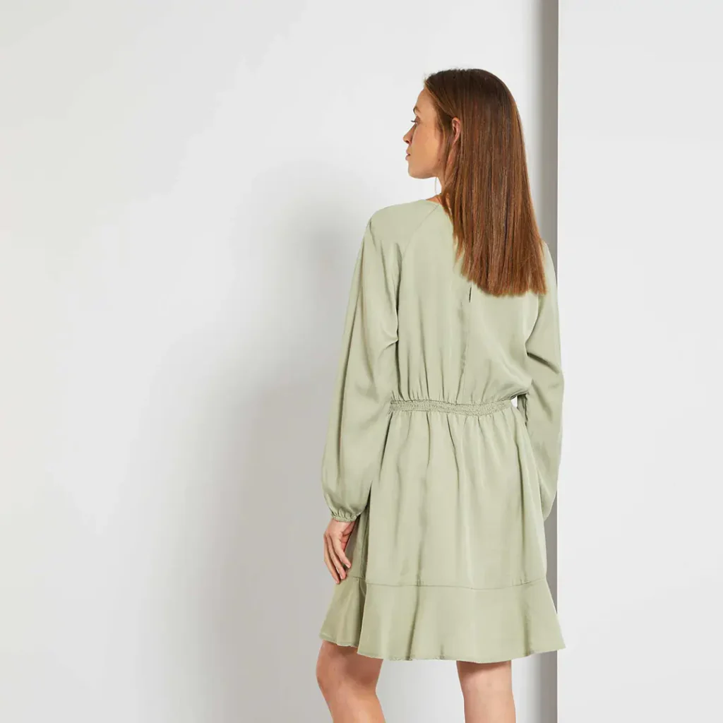 پیراهن کمرکش لیونسل سدری کیابی KIABI