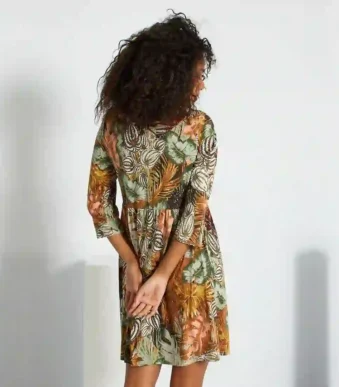 پیراهن آزاد طرحدار کیابی KIABI