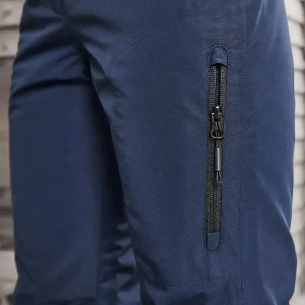 شلوار اسکی زنانه دولایه الیاف دار سورمه ای کریویت CRIVIT