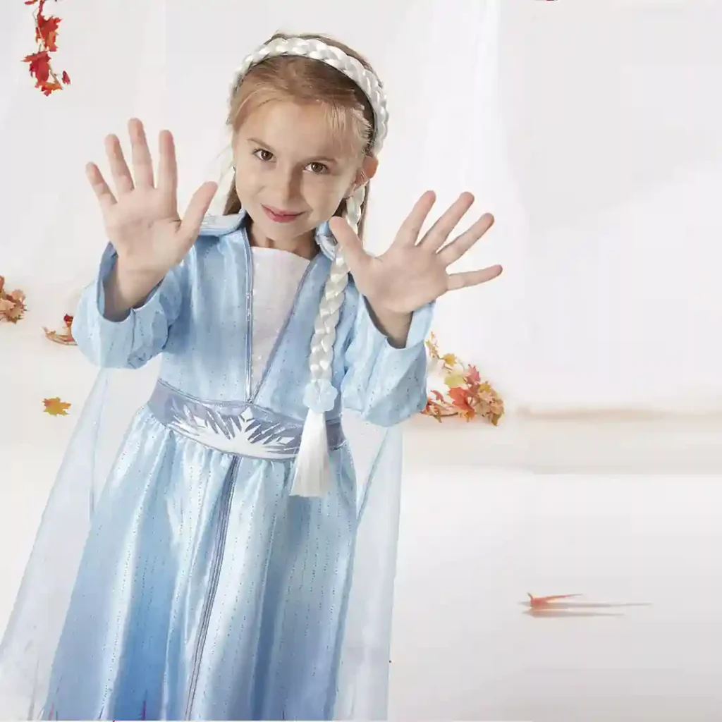 پیراهن السا آبی فروزن تی یو TU