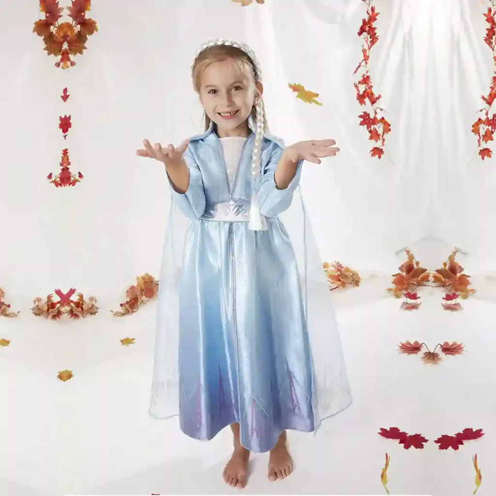 پیراهن السا آبی فروزن تی یو TU