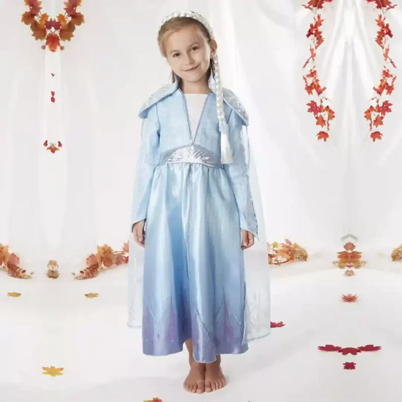 پیراهن السا آبی فروزن تی یو TU