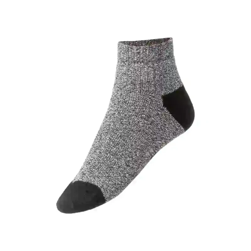 پک دو عددی جوراب حوله ای ساق کوتاه طوسی لیورجی Livergy