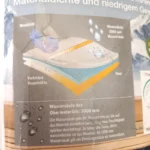 شلوار اسکی دخترانه پسرانه سورمه ای دولایه الیاف دار دوبند کمر پلار سایز 8 تا 14 سال کریویت crivit آلمان ( 427316 )