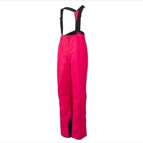 شلوار اسکی دخترانه صورتی دولایه الیاف دار دوبند کمر پلار گتر دار سایز 8 تا 14 سال کریویت crivit آلمان ( 427316 ) (ارسا