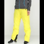 شلوار اسکی مردانه دولایه الیاف دار کمر ملار زرد سایز 50 کریویت crivit آلمان (ارسال رایگان )