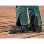 شلوار اسکی پسرانه دخترانه سبز یشمی دولایه الیاف دار دوبند گتردار سایز 8 تا 12 سال کریویت crivit آلمان ( 427320 ) (ارسال رایگان)