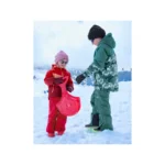 شلوار اسکی پسرانه دخترانه سبز یشمی دولایه الیاف دار دوبند گتردار سایز 8 تا 12 سال کریویت crivit آلمان ( 427320 ) (ارسال رایگان)