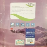 شلوار اسکی دو لایه دمپا گتر دار قرمز زنانه سایز 40 تا 42 کریویت crivit آلمان ( 91162 ) (ارسال رایگان )