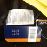 شلوار اسکی مردانه دولایه الیاف دار کمر ملار زرد سایز 50 کریویت crivit آلمان (ارسال رایگان )