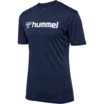 تیشرت سورمه ای مردانه سایز L و XL برند HUMMEL کد 205582