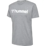 تیشرت طوسی مردانه سایز M برند HUMMEL کد 205582
