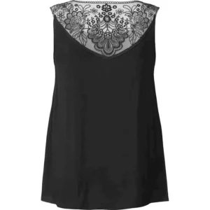 تاپ مجلسی پشت گیپور مشکی زنانه سایز XXL اسمارا ESMARA آلمان 416363
