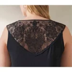 تاپ مجلسی پشت گیپور مشکی زنانه سایز XXL اسمارا ESMARA آلمان 416363