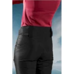 شلوار اسکی و کوهنوردی زنانه مشکی دولایه الیاف دار سایز 38 تا 44 کریویت crivit آلمان 457464